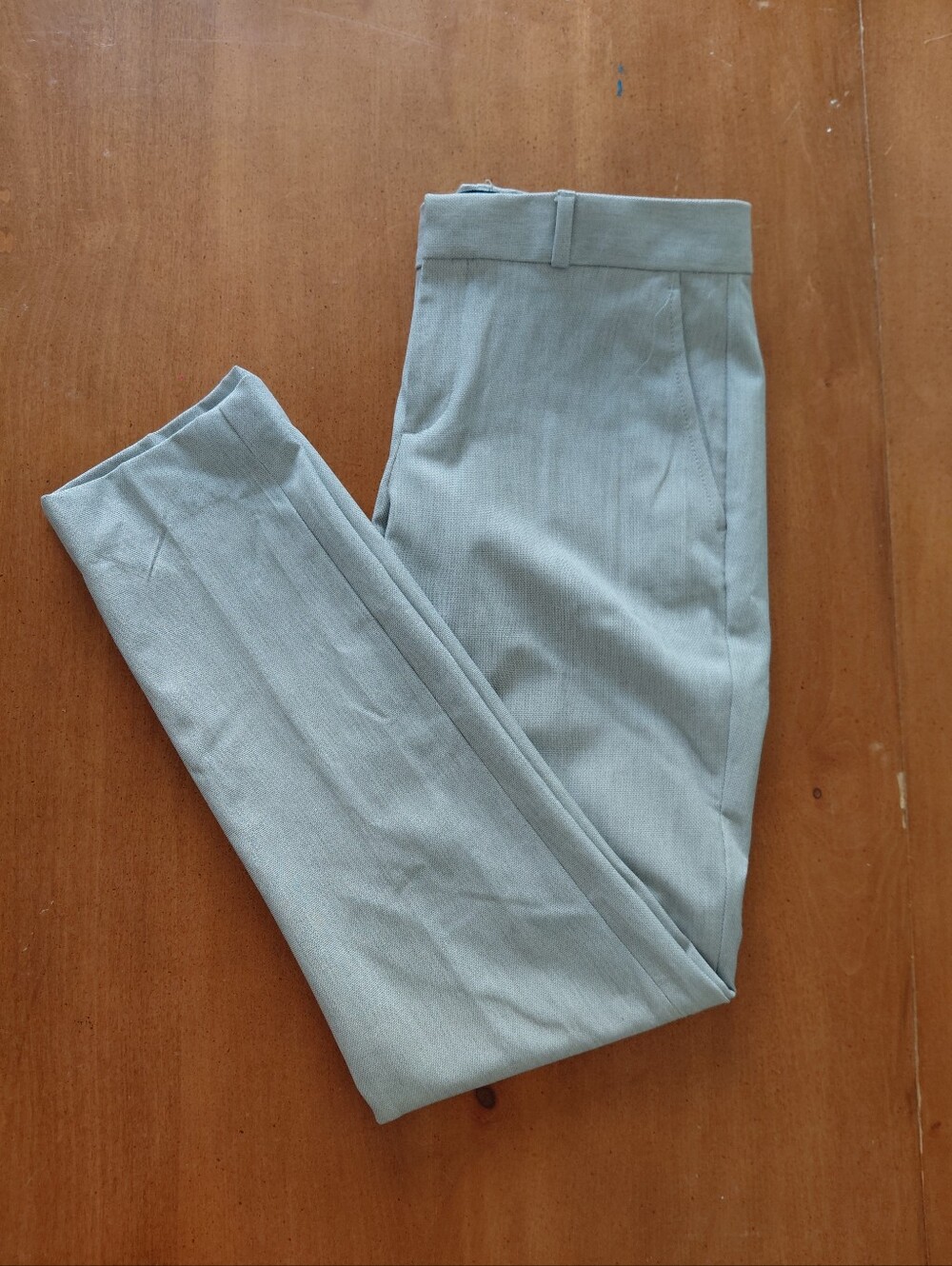 Banana Republic Ryan Fit Gray Ankle Trousers Office Pants Size 0 Like New